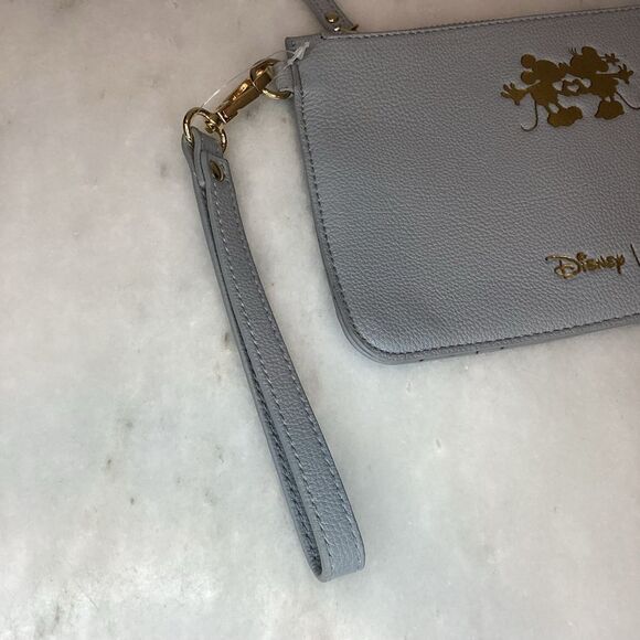 Pandora Limited Edition Faux Pebbled Leather Disney Large Pouch Wristlet Clutch - Picture 9 of 10